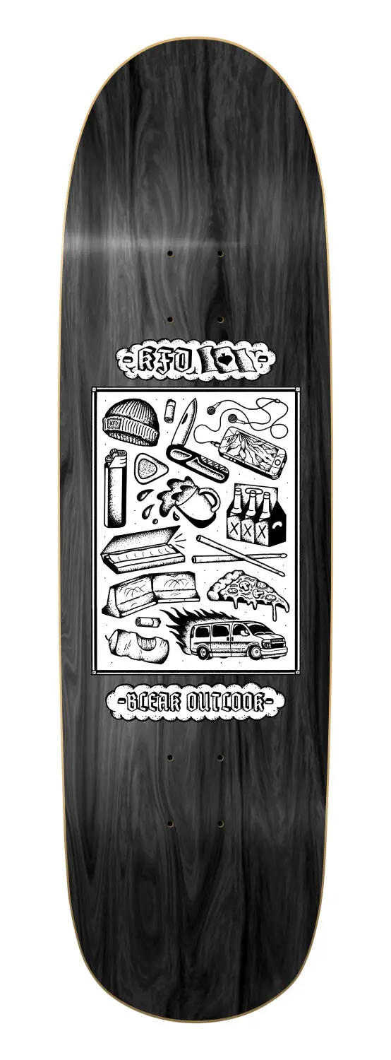 KFD Team Skateboard Deck | SkatePro