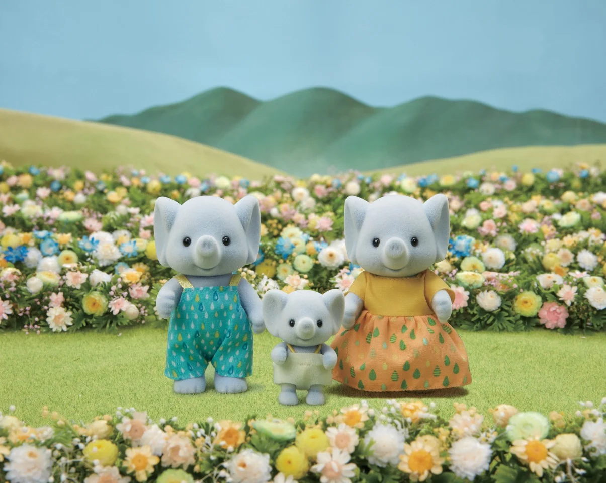 Sylvanian Families - Familien Elefant (5376)