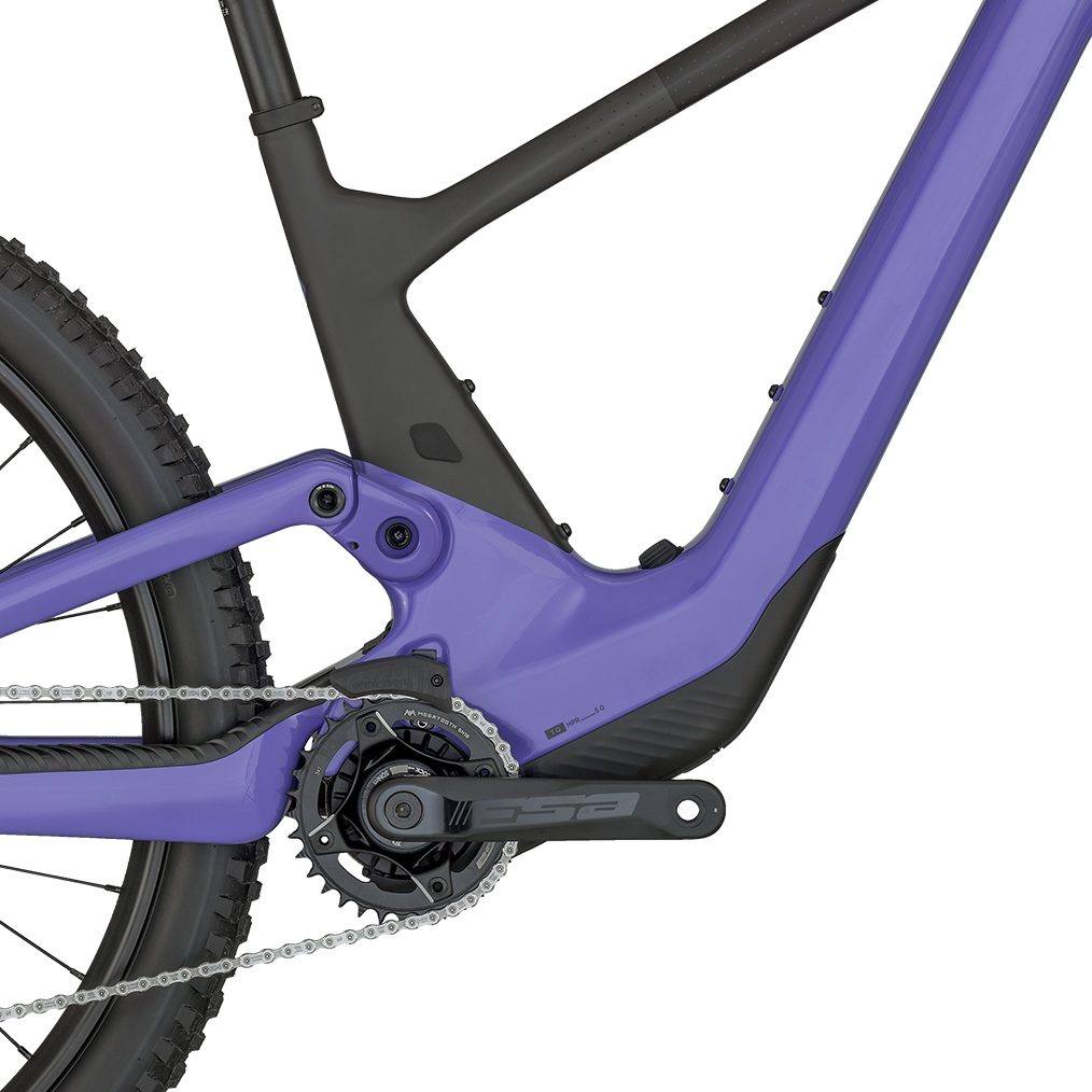 Scott Contessa Voltage eRIDE 910 Carbon E-MTB Fully Damen peri purple
