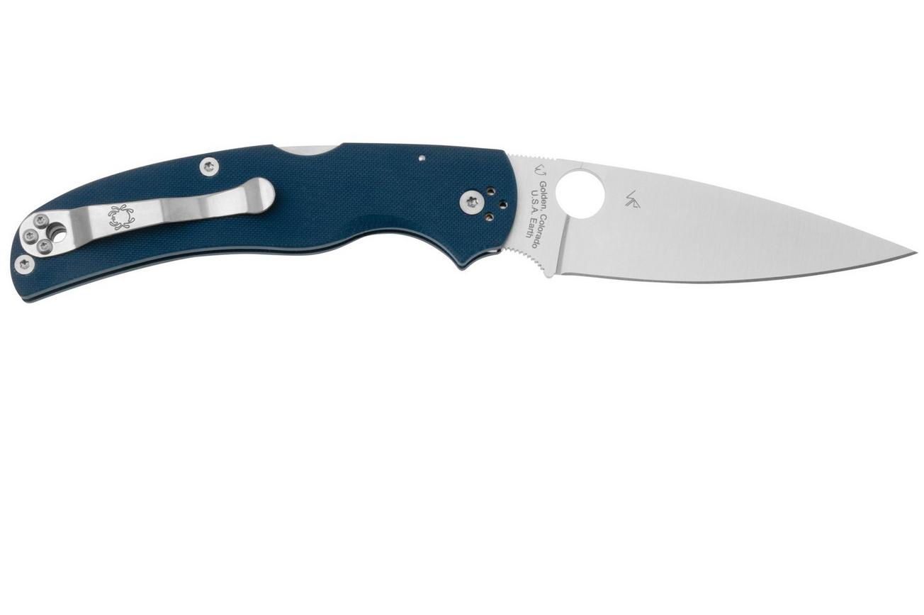 Spyderco Native Chief CPM SPY27 C244GPCBL Cobalt Blue G10 zakmes