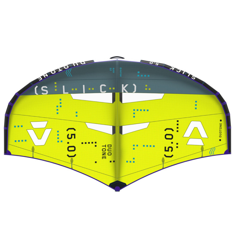 AILE DE WINGSURF DUOTONE SLICK 2024 LIME/DARK GREY