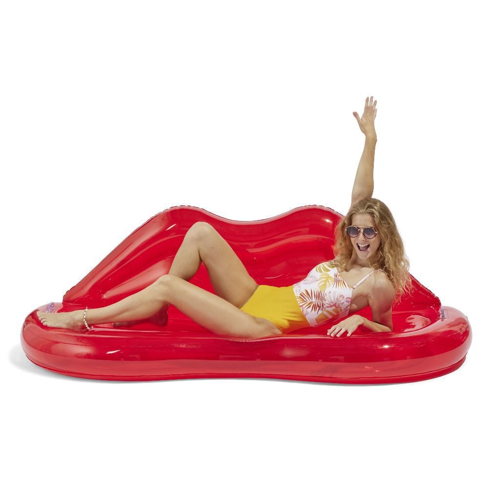Île gonflable XL canapé glamour
