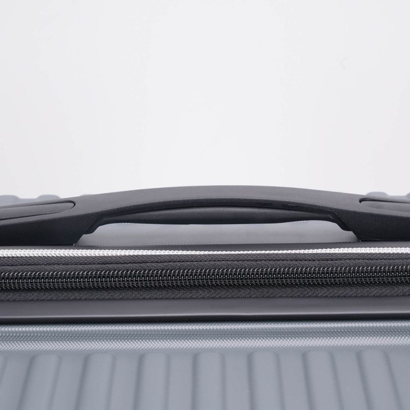 Lot de 3 valises rigides 329 Extensibles 55, 66 et 76 cm Gris