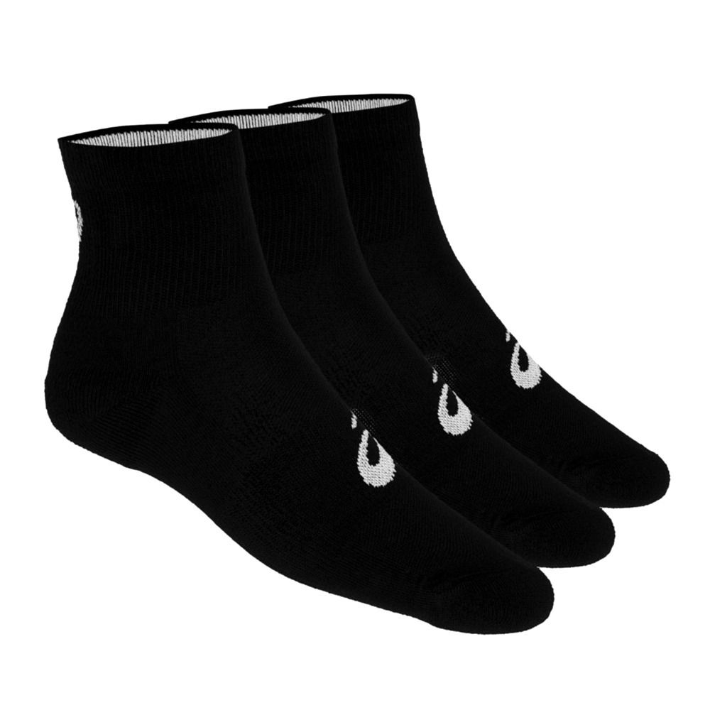 Asics 3PPK QUARTER - Chaussettes x3 black