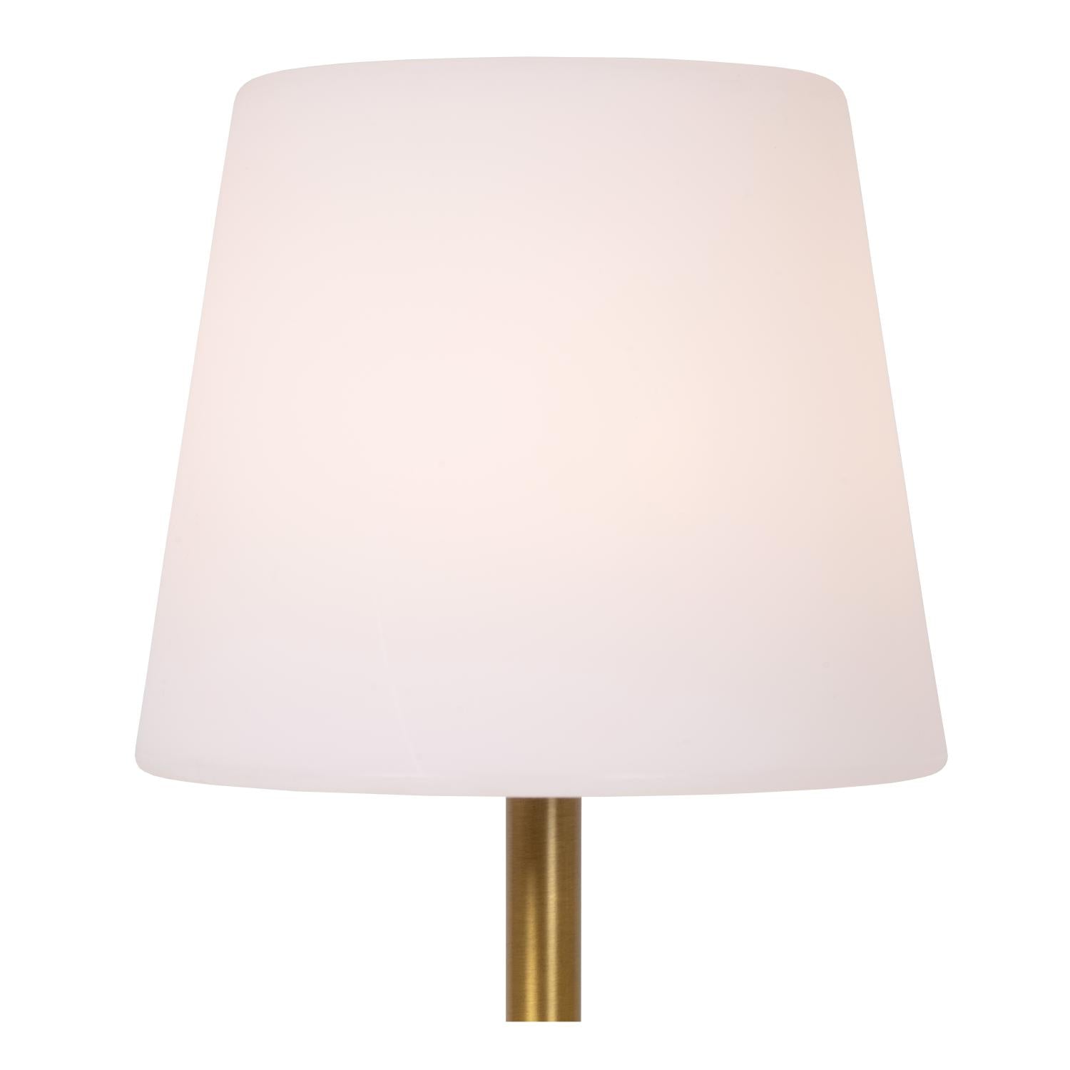 Lucide TYON Tafellamp - Mat Goud | Messing