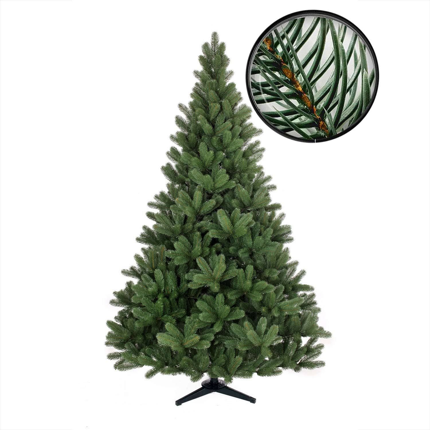 künstlicher Weihnachtsbaum 180cm Spritzguss Douglasfichte Hylton