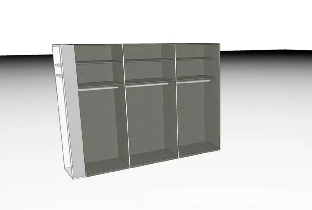 Schwebetürenschrank Marcato 2.0 300 x 223 cm