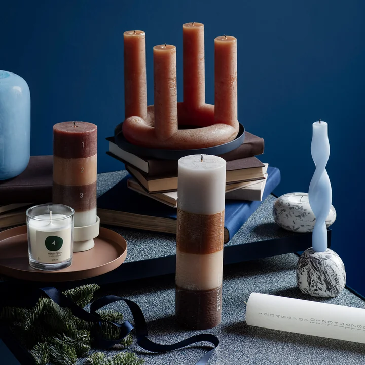 Broste Copenhagen - Adventsduftkerzen (4er-Set)