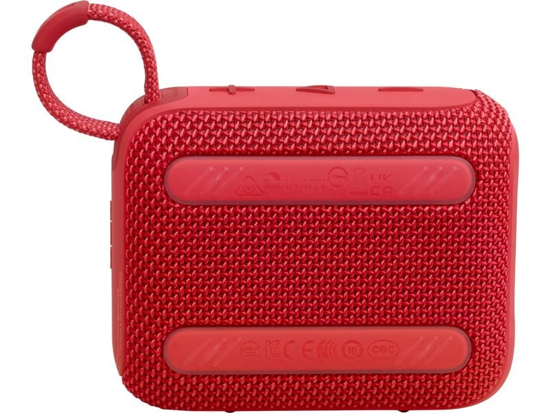 JBL Go 4 Rot Ultra-kompakter Bluetooth-Lautsprecher