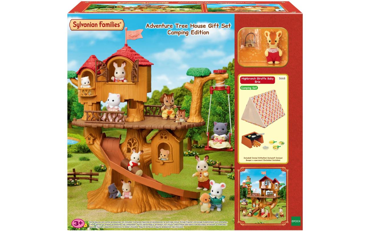 Sylvanian Families 5668 Avontuurlijke boomhut met Camp