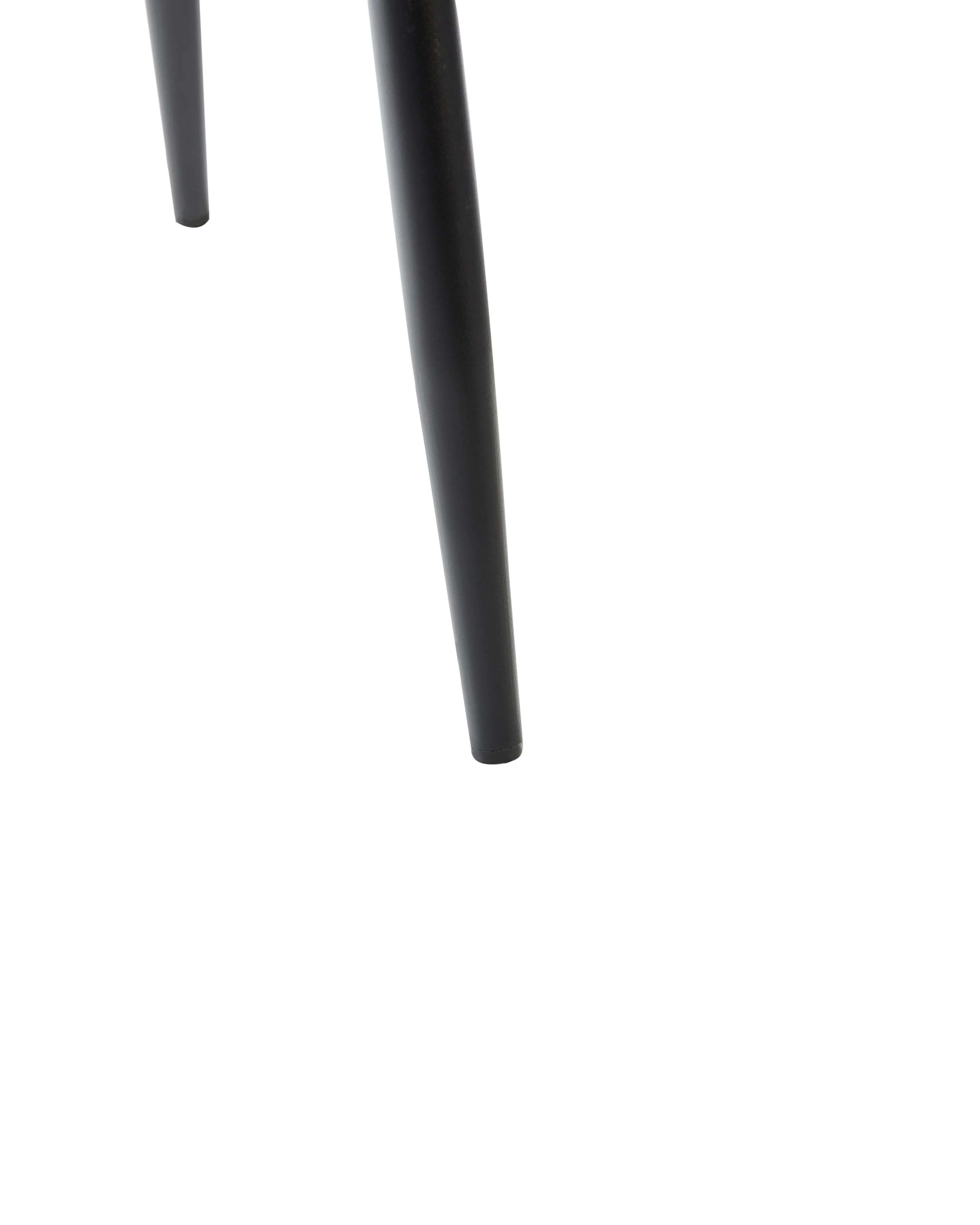 Set van 4 eetkamerstoelen KALISPELL Fluweel Oranje