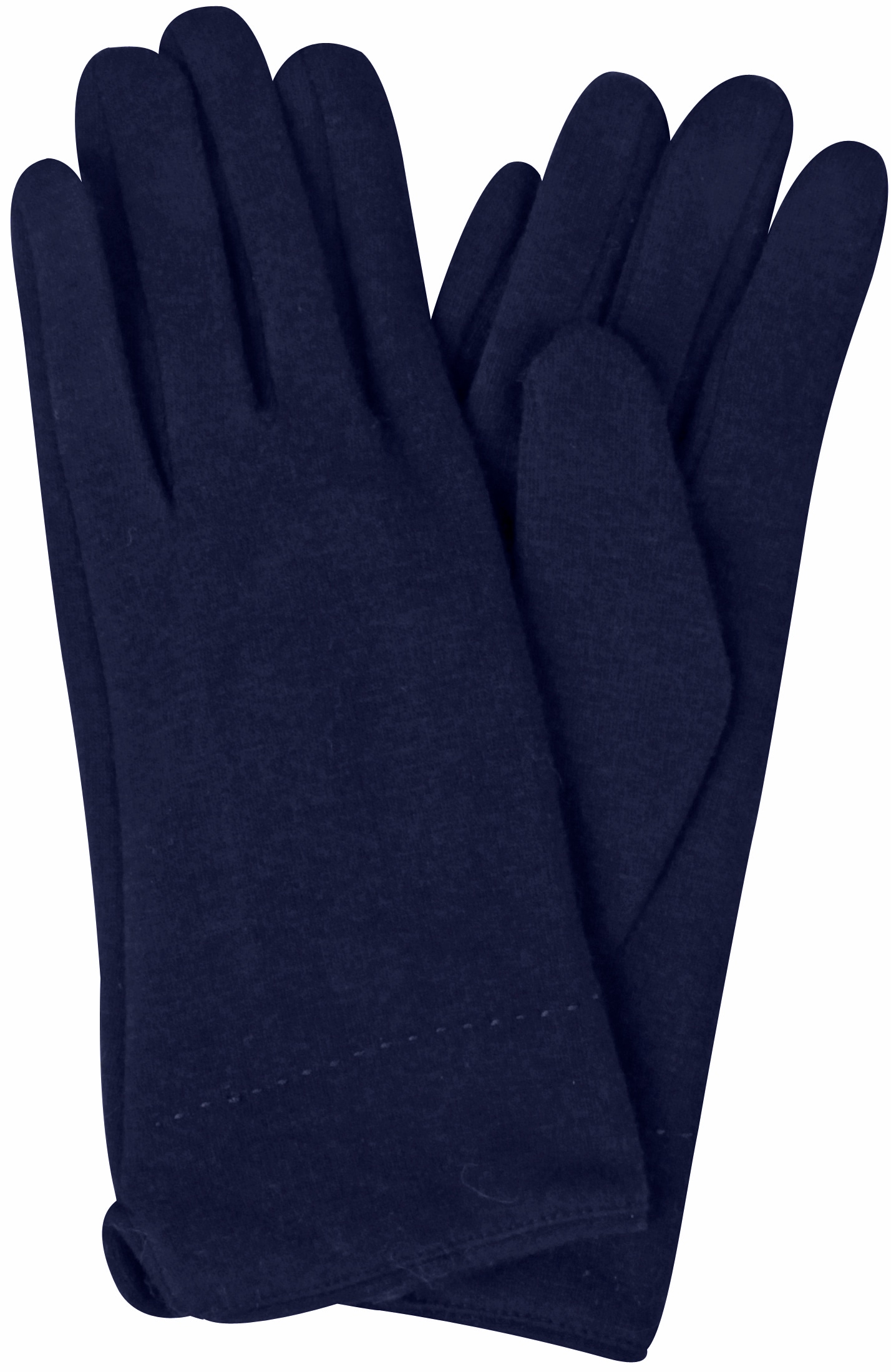 Capelli New York Strickhandschuhe , mit edlem Logoplättchen