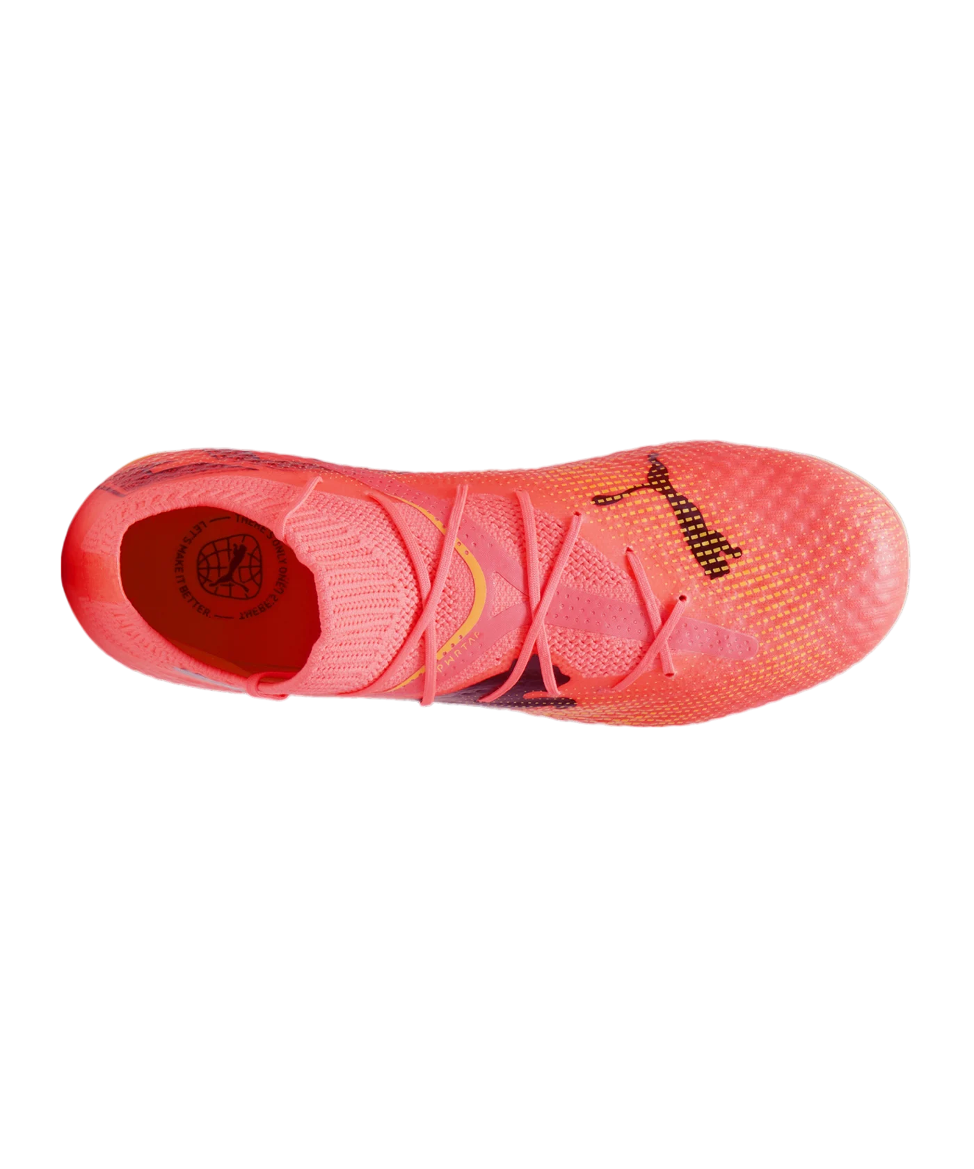 PUMA FUTURE 7 Pro FG/AG Jr Kids The Forever Faster Rosa Schwarz F03