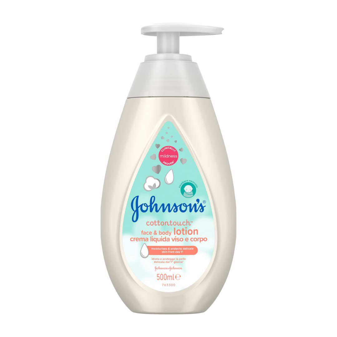 JOHNSON'S BABY  Loção CottonTouch™ para Rosto e Corpo - 500ml