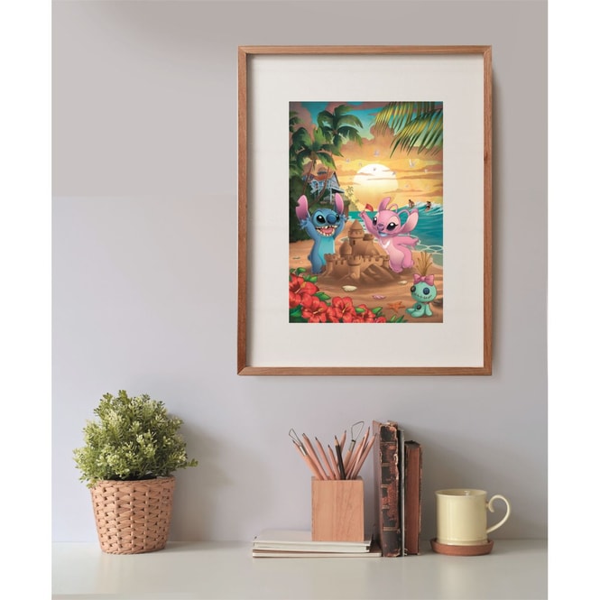 Disney Stitch & Angel - Puzzle - 500 Teile + Poster
