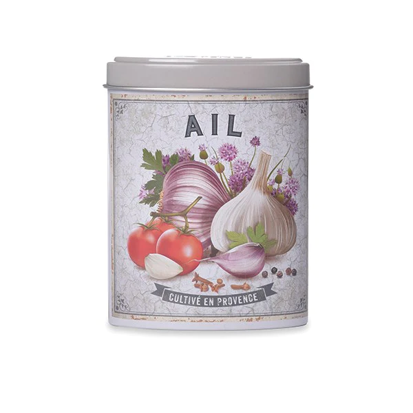 Ail de Provence avec boite verseuse en métal 40 gr