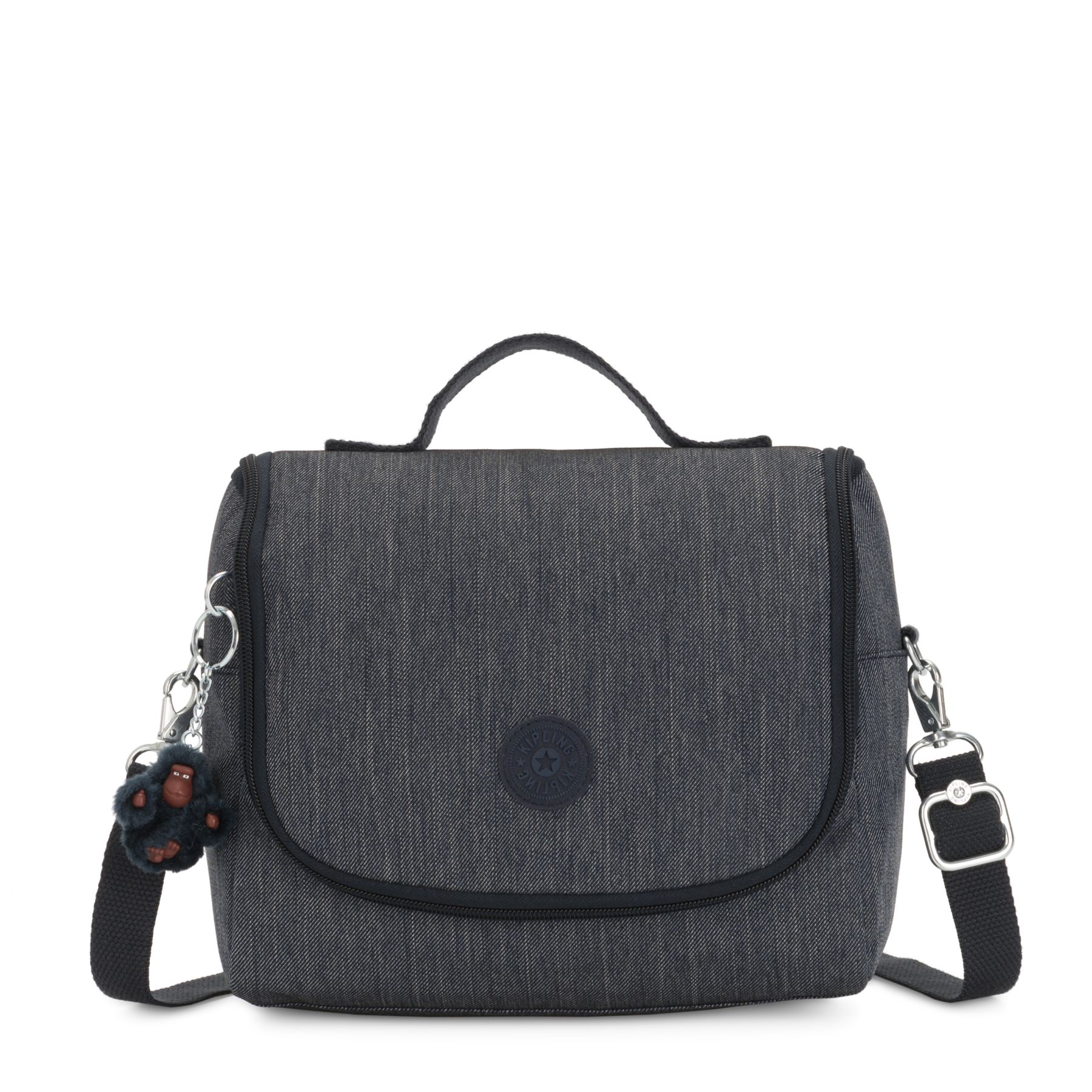 NEW KICHIROU Grand Sac Repas Isotherme avec Manchon pour Valise - Marine Navy