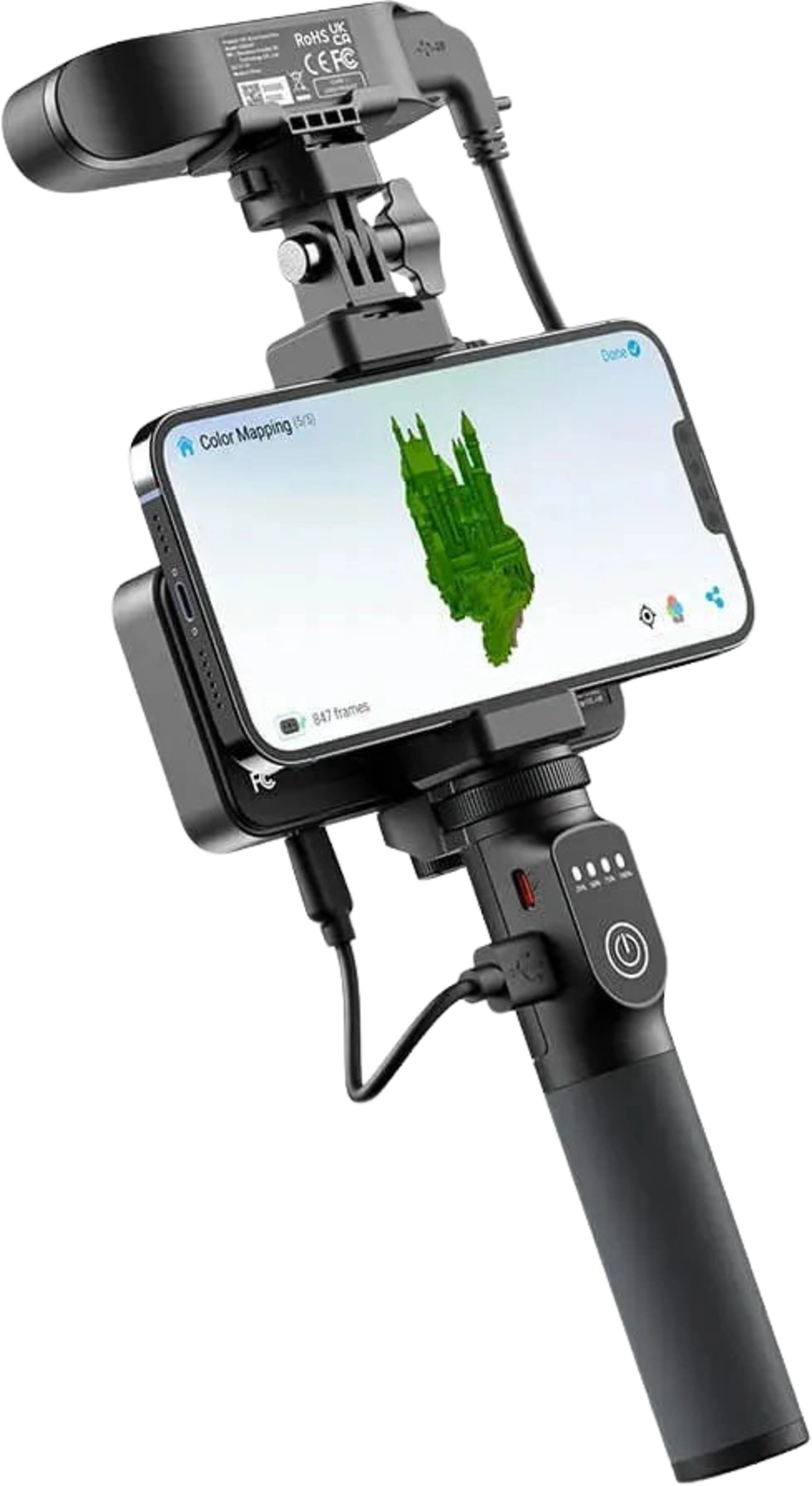Creality  CR-Scan Ferret Pro    Tragbarer 3D-Scanner mit einer Genauigkeit von 0,1 mm