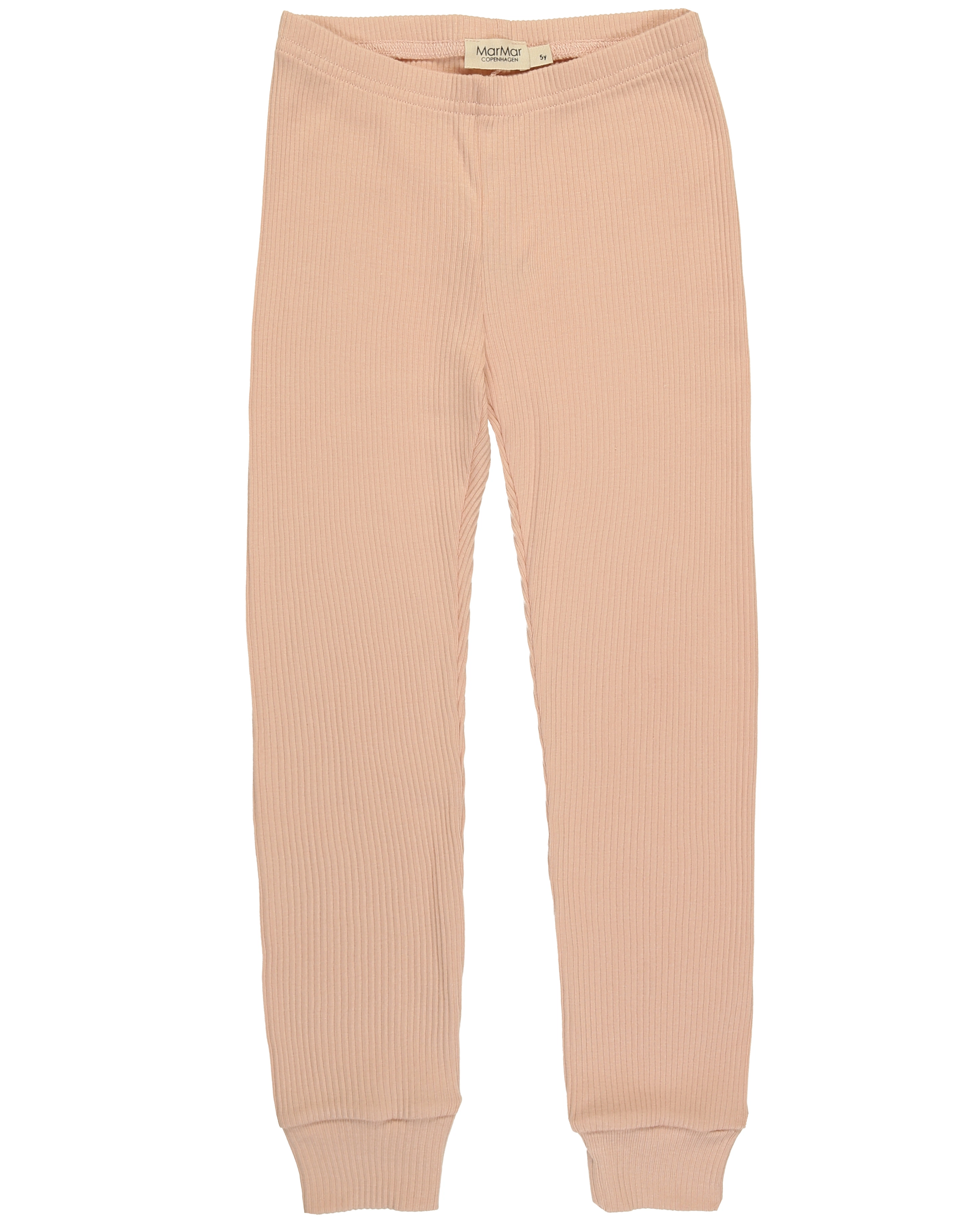 Schlafanzug lang PLAIN RIB in rose