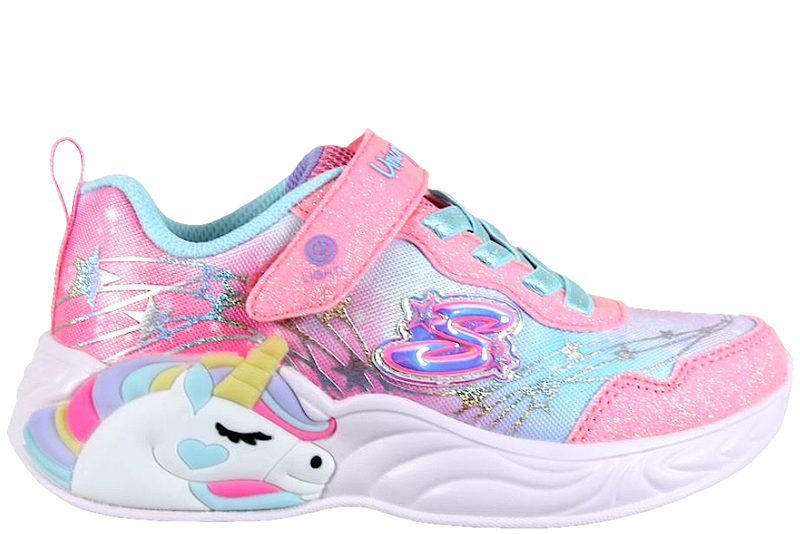 SKECHERS LIGHTS UNICORN DREAMS WISHFUL MAGIC
