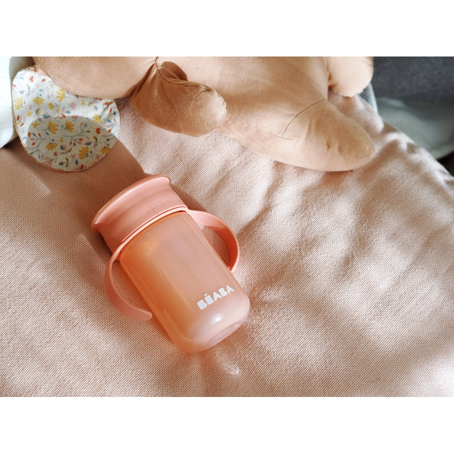 BEABA® Lernbecher 360° rosa 340ml