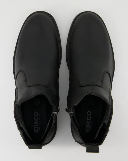 Igi & Co UFEGT 66205 Chelsea Boots in Schwarz