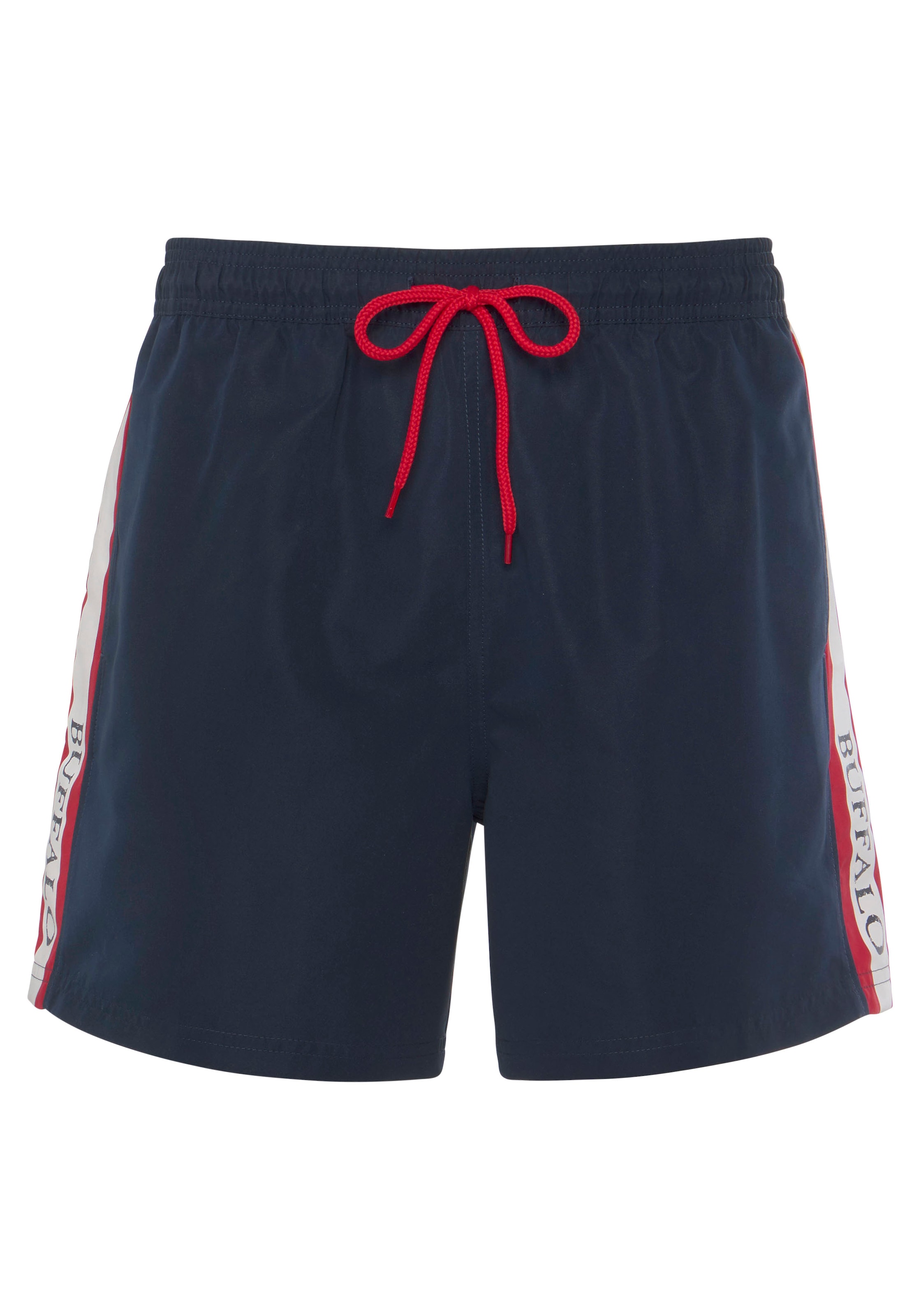Buffalo Badeshorts , mit kontrastfarbenen Details