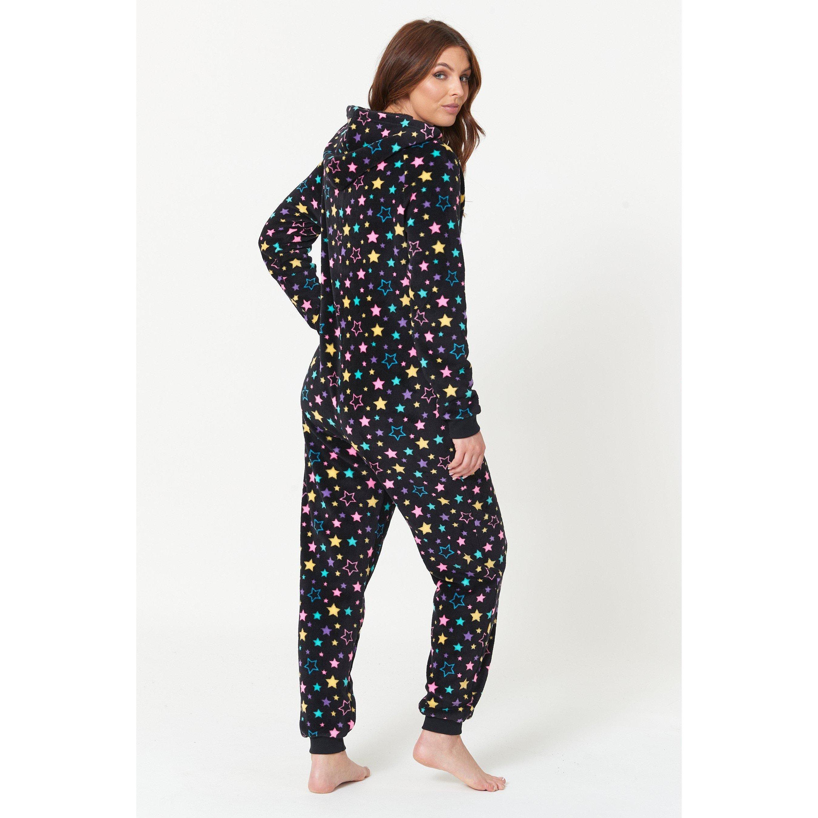 Be You Leopard Hooded Fleece Onesie