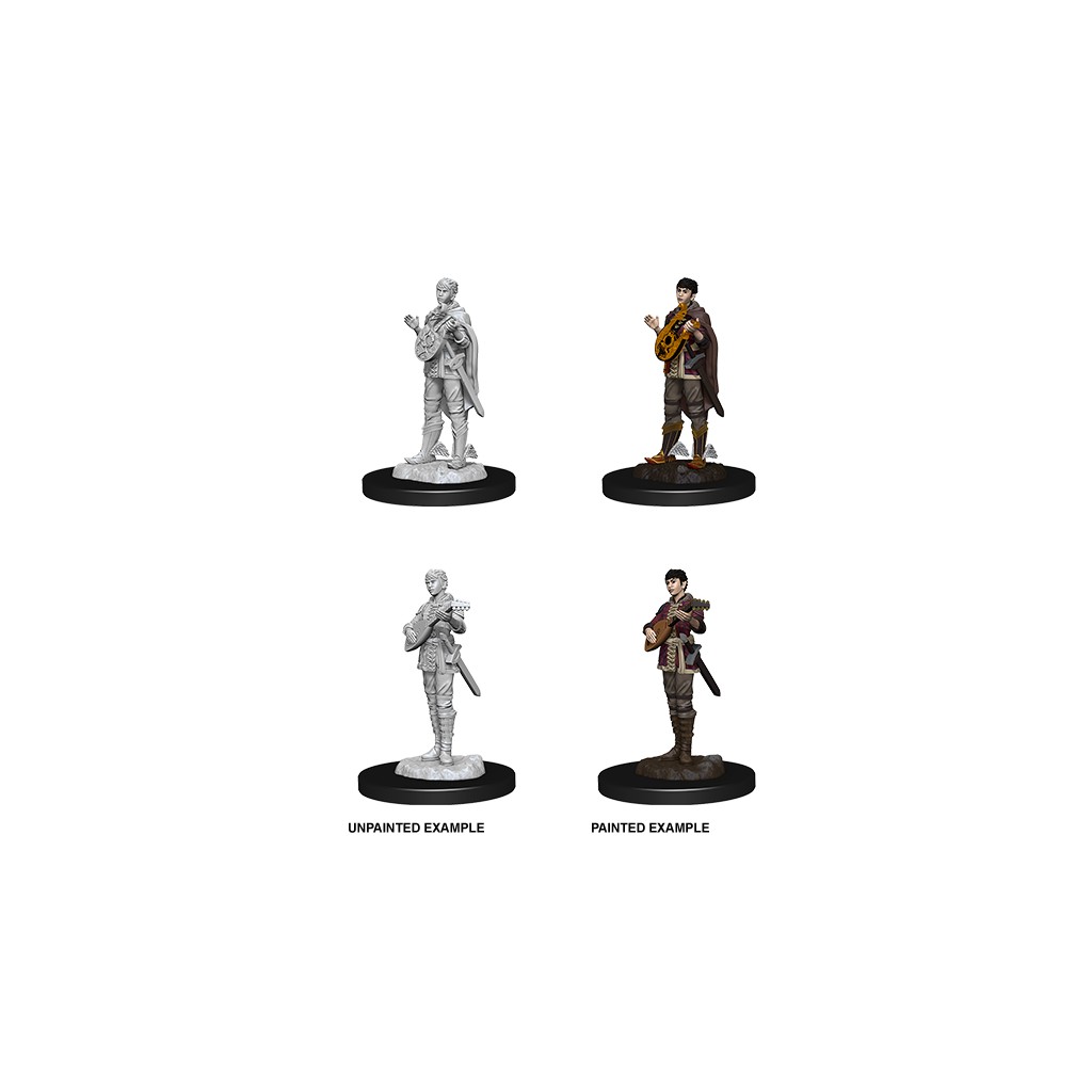 D&D Nolzur's Marvelous Unpainted Miniatures: Female Half Elf Bard