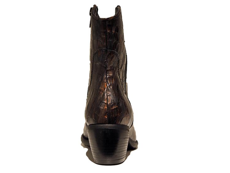 Footnotes 51.001 wijdte H Croco Patent Brown Antra