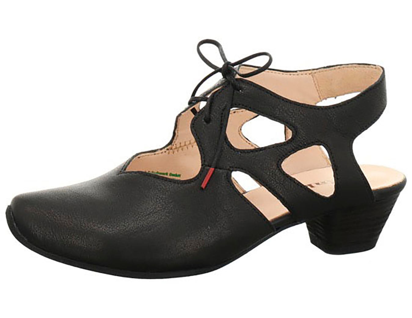 Think! Slingpumps »DAMEN«  , Schnürpumps, Sommerschuh, Trichterabsatz, mit feiner Musterung