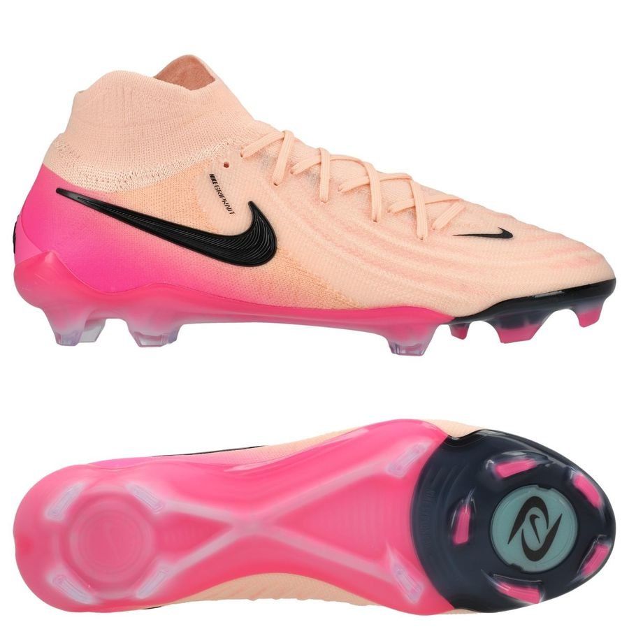 Nike Phantom Luna II Elite FG Prism - Rouge foncé/Noir/Rose