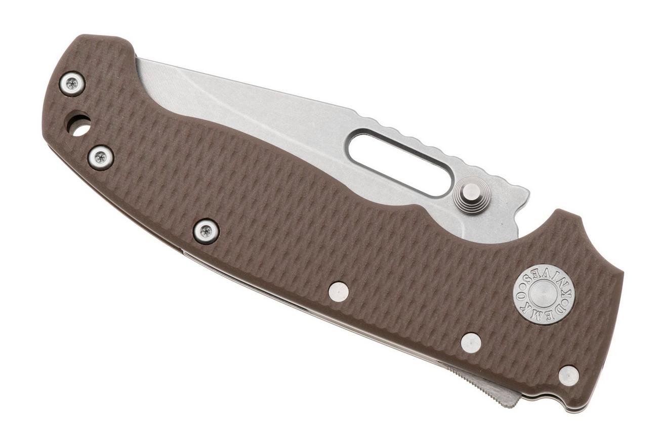 Demko Knives MG AD20S Shark-Lock, MagnaCut Clip Point MGAD20S-MAG-EAR-G10 Earth G10, zakmes