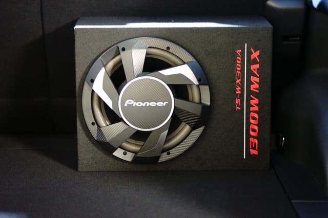 Pioneer TS-WX300A Aktiv subwoofer med indbygget D-klasse forstærker