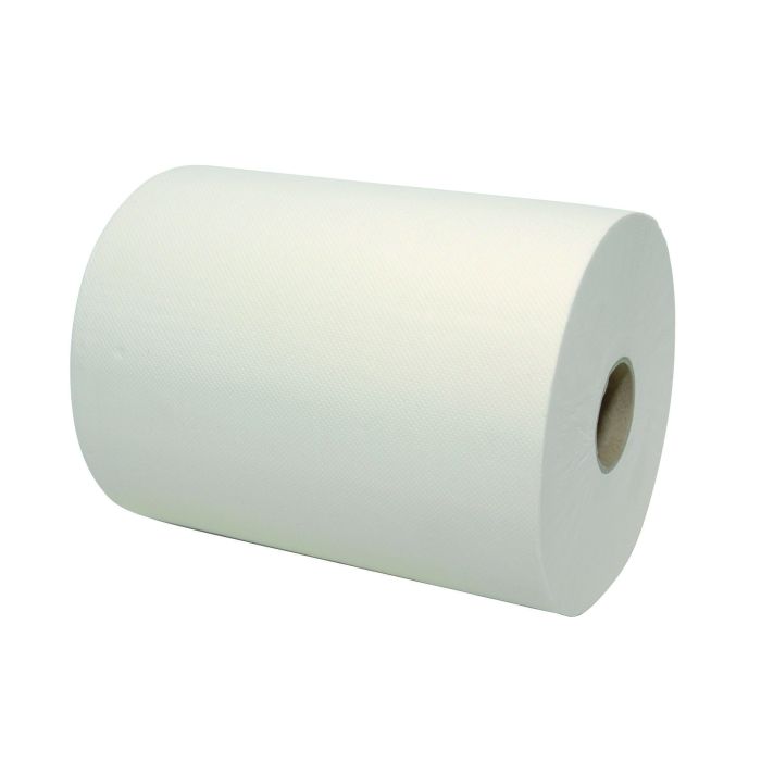 6st Handdoek rollen 120065 Mini Matic XL wit 6rollen   dop (120065)