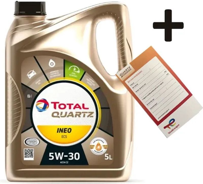 Total Quartz Ineo 5W30 ECS - 5L (o.a. Peugeot, Citroën, Toyota)