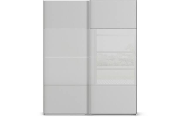 Kledingkast Finca Combi Glans-mat Glas