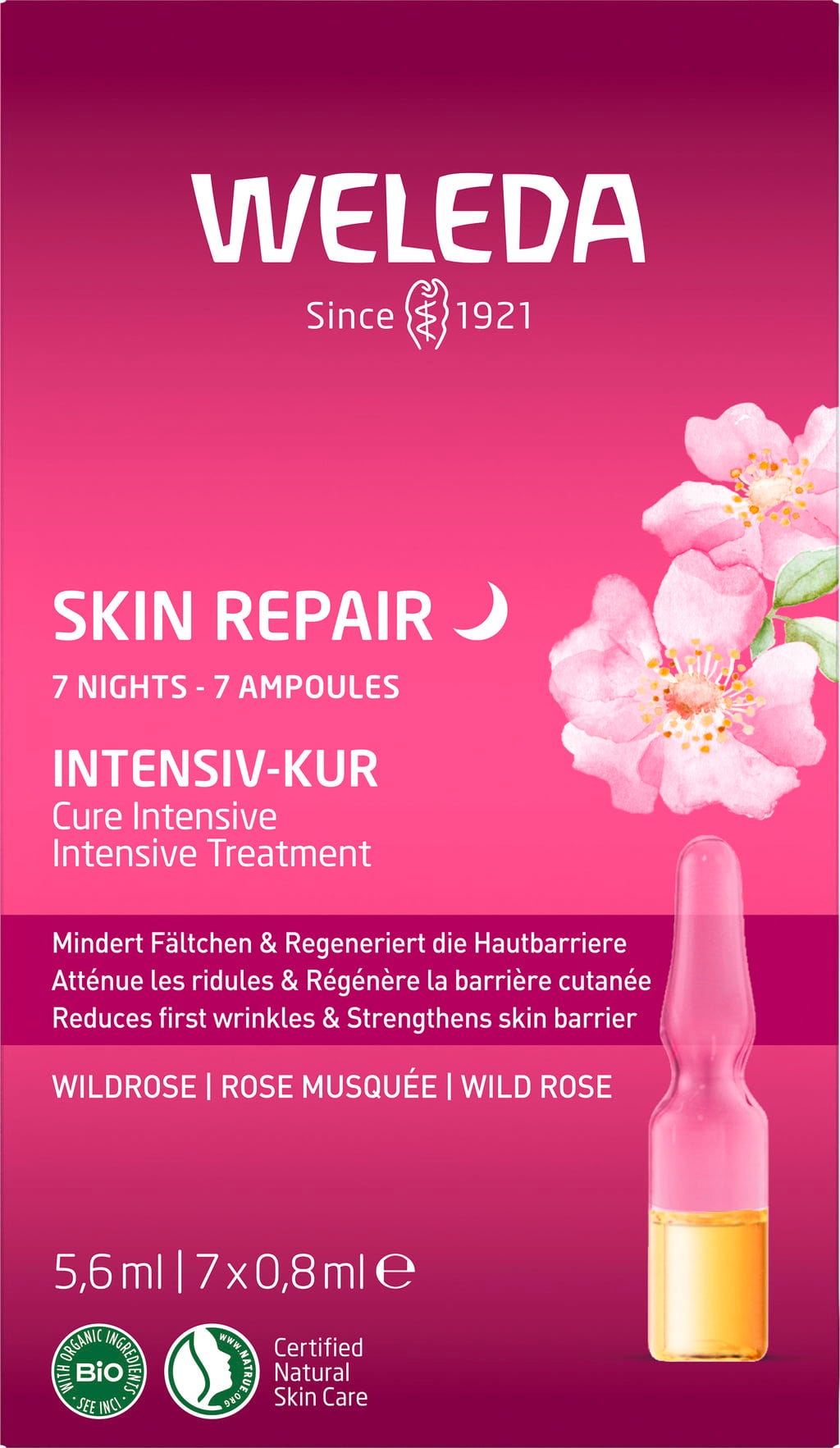 Weleda  Wildrose Skin Repair Intensiv-Kur, 5,60 ml
