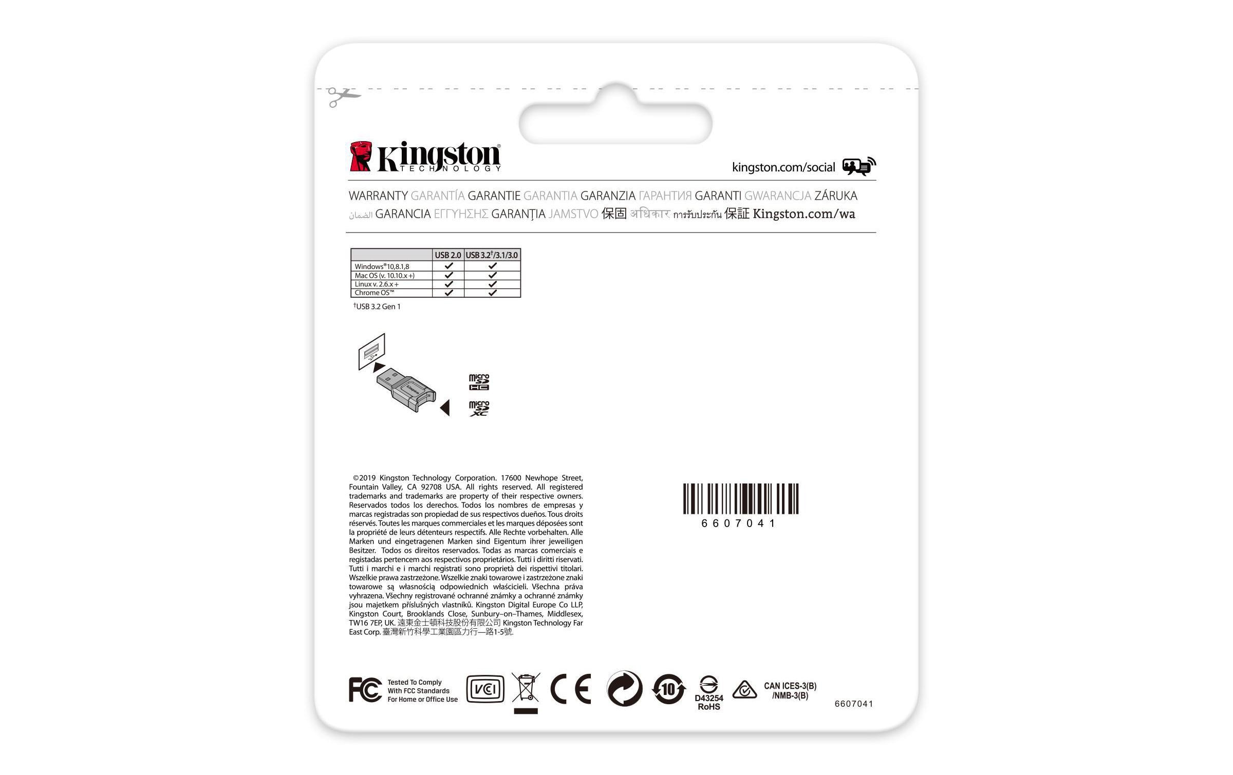 Card Reader Extern USB3 MobileLite Plus m-SD-Kartenlesegerätmicro SD-Kartenlesegerät