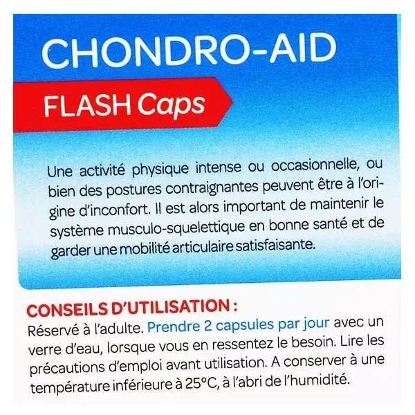 Arkopharma Chondro-Aid Confort Musculaire Flash Caps 10 capsules