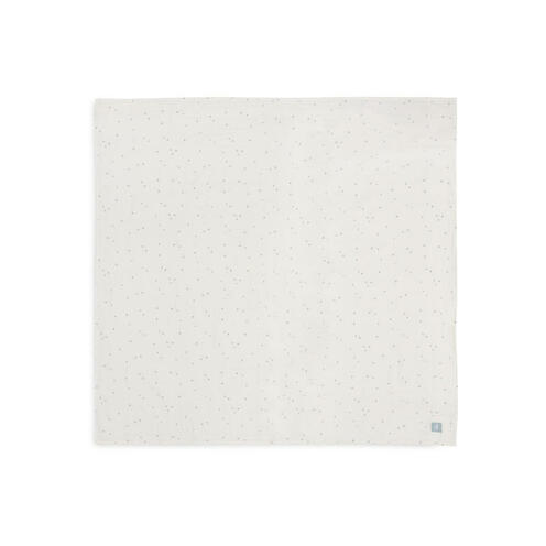 Lot de 2 langes en gaze de coton larges 115x115cm Twinkling - Sea green - JOLLEIN
