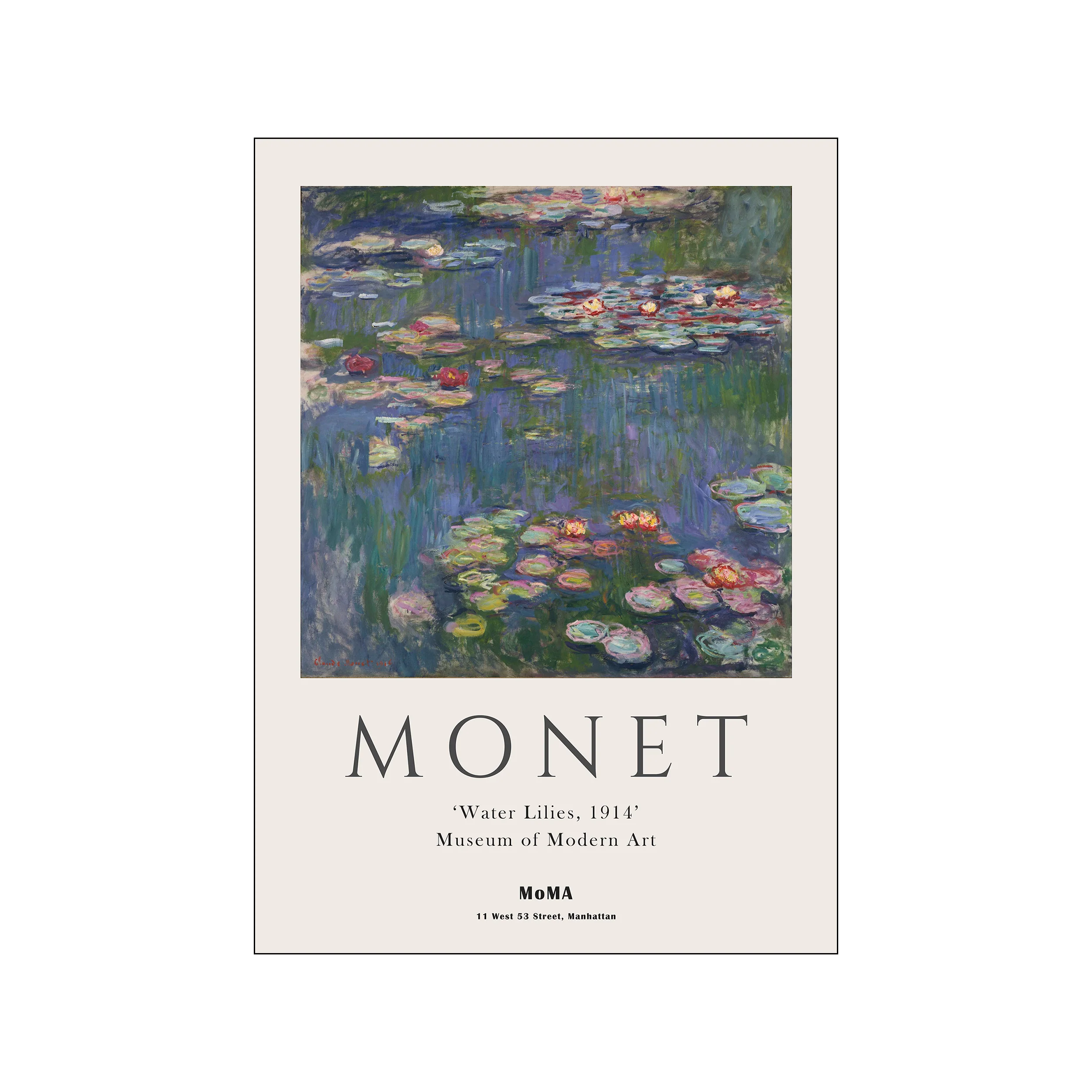 Poster & Frame  Claude Monet 3 plakat