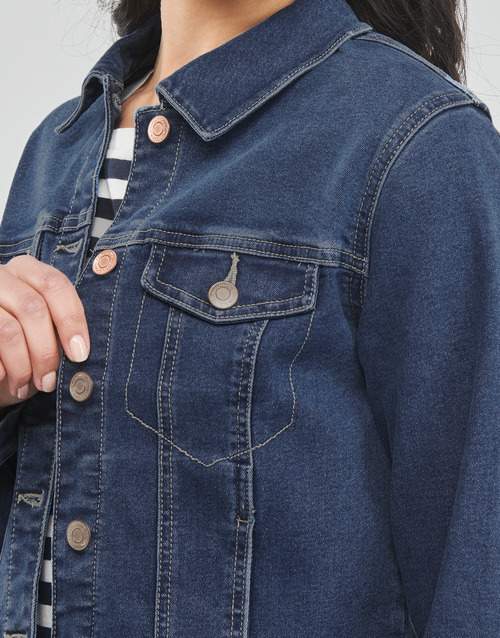 Vero Moda - VMLUNA LS SLIM DNM JACKET MIX GA NOOS - Bleu Medium