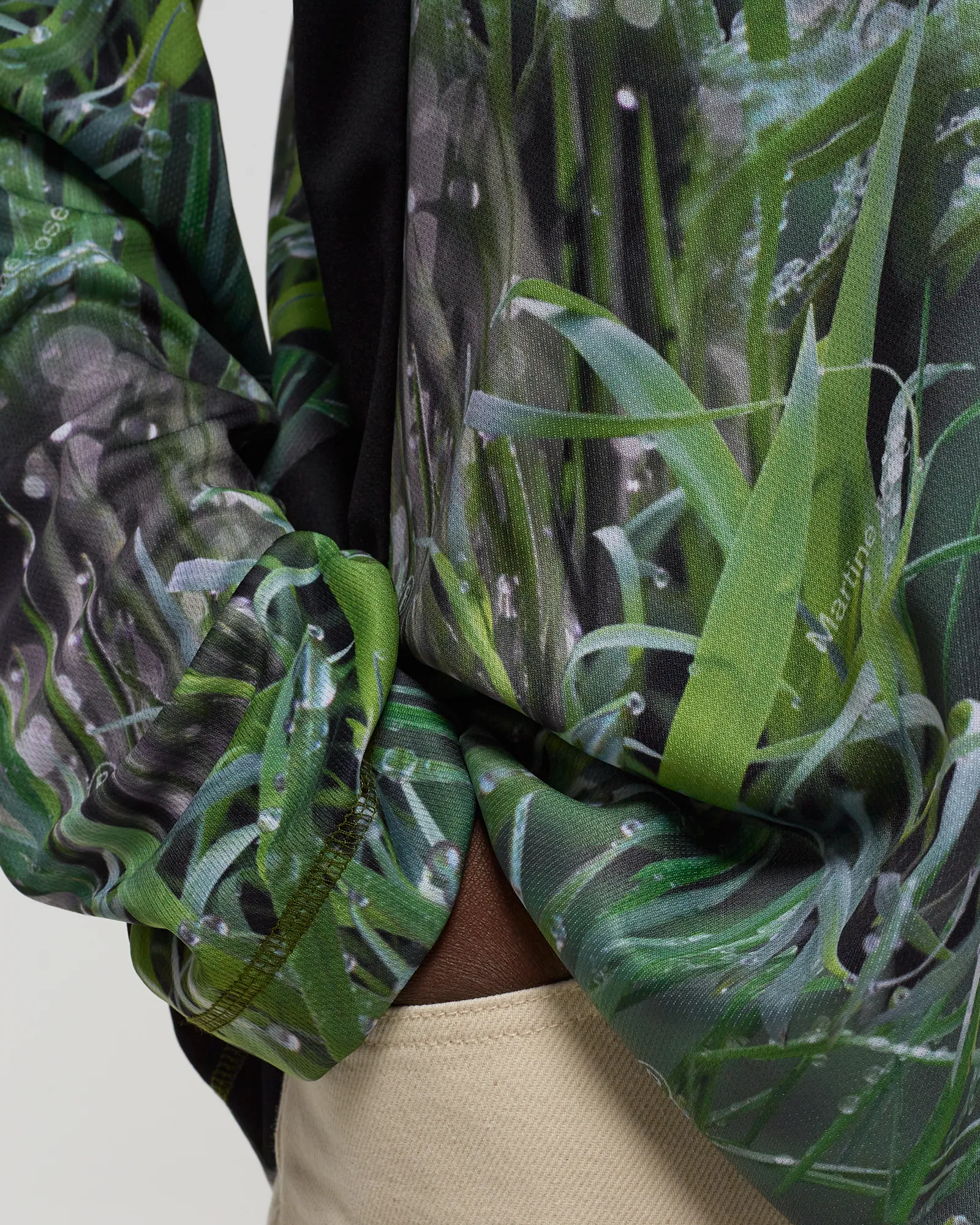 Martine Rose PANELLED FOOTBALL TOP
