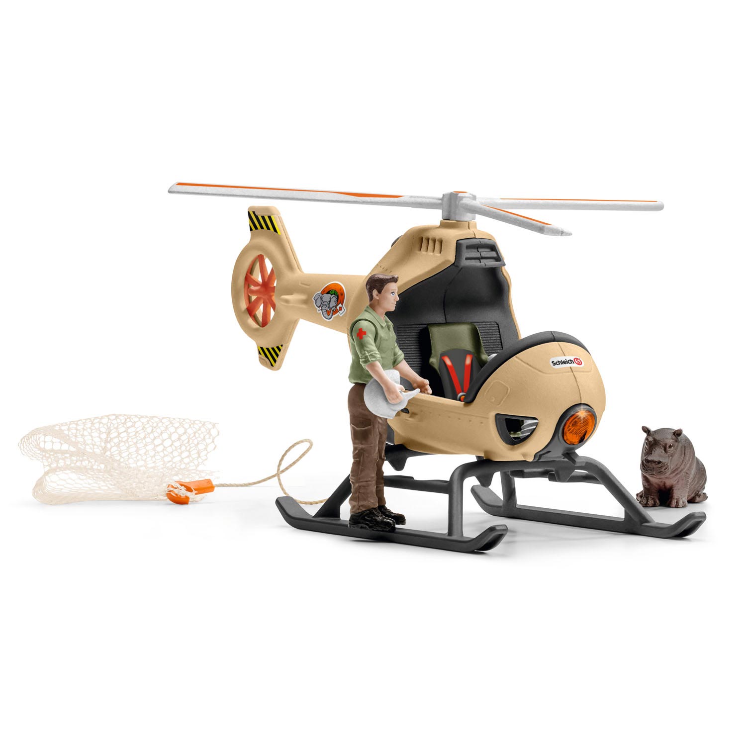 schleich WILD LIFE Reddingshelikopter voor Dieren 42476