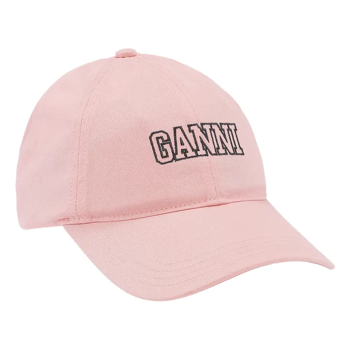 Ganni Casquette Software Coton Bio | Rose