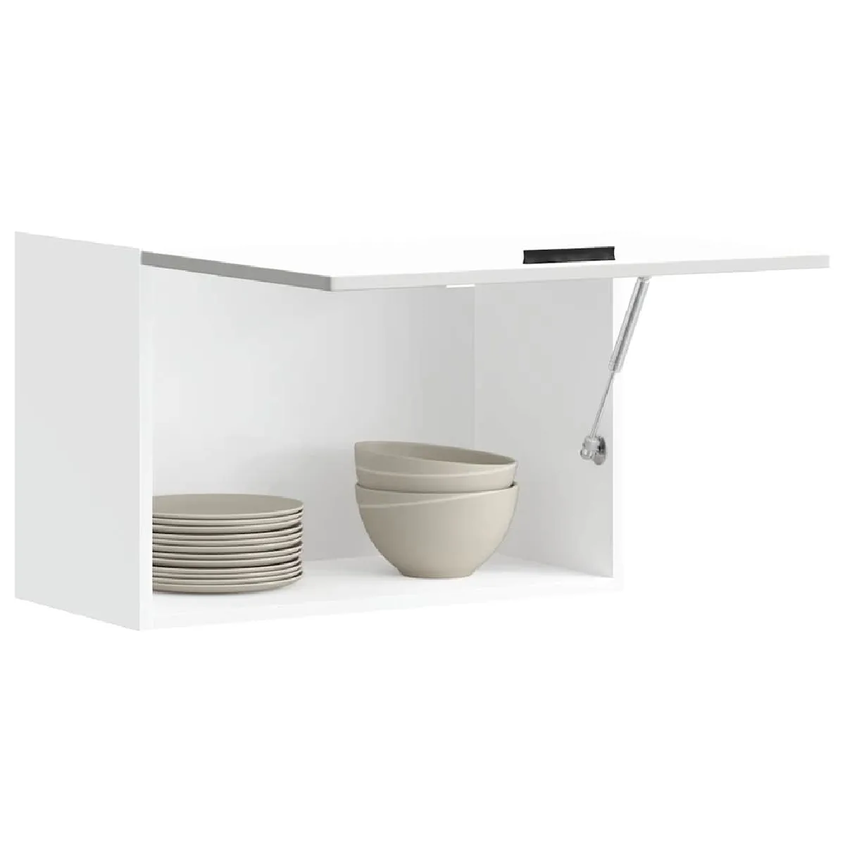 vidaXL Armoire Murale Cuisine Porto - Blanc