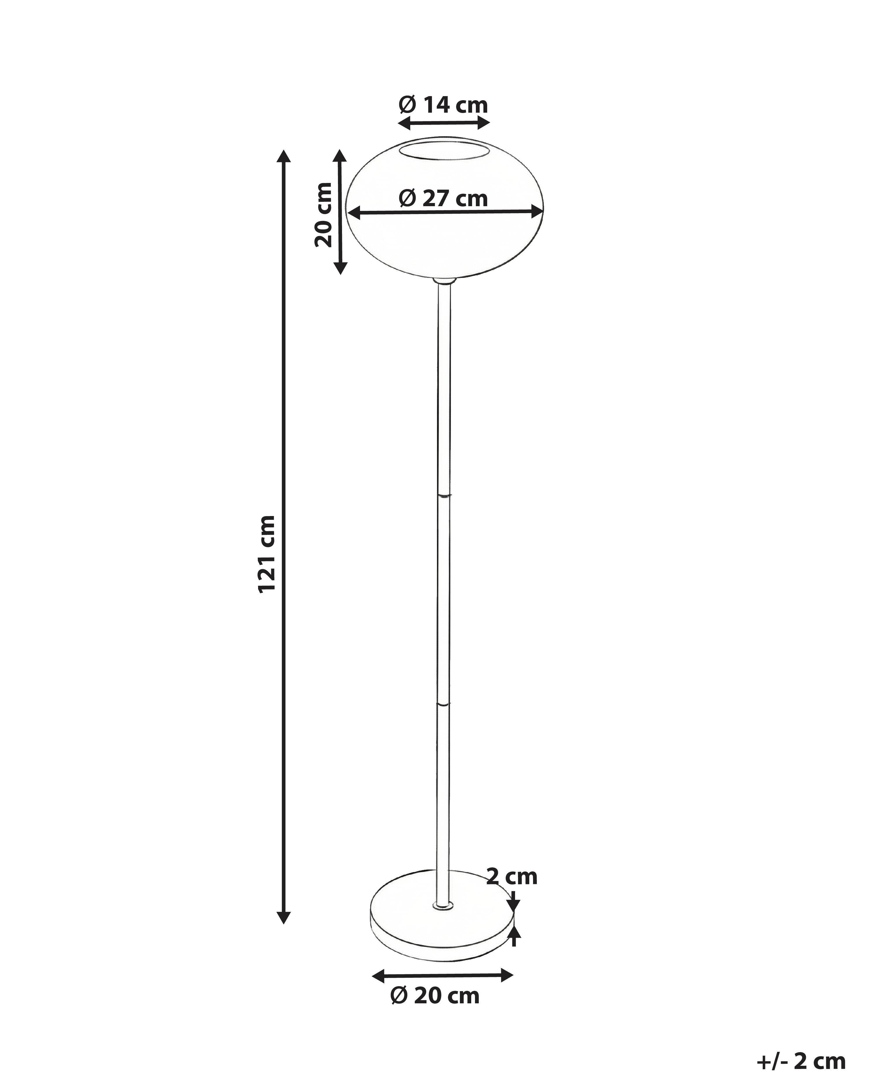 Solar LED-bollamp voor buiten LUMBE Zwart