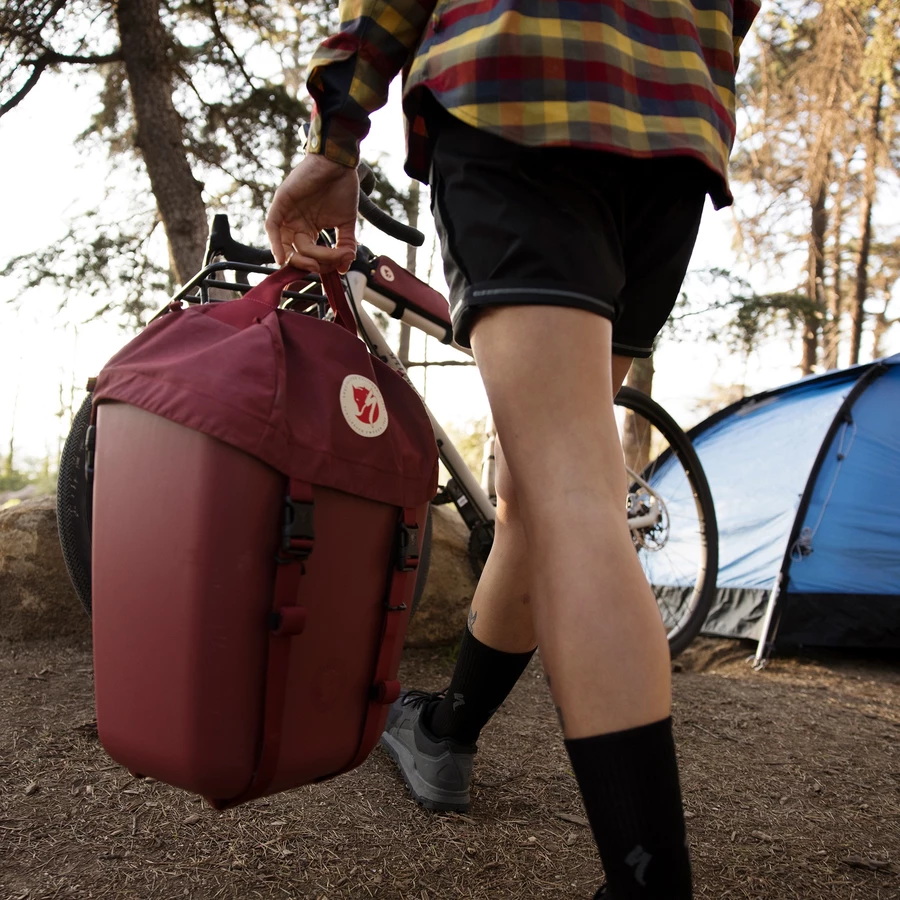 Fjällräven SF Cave Lid Pack - Deckel für Fahrradtasche 35 cm ox red