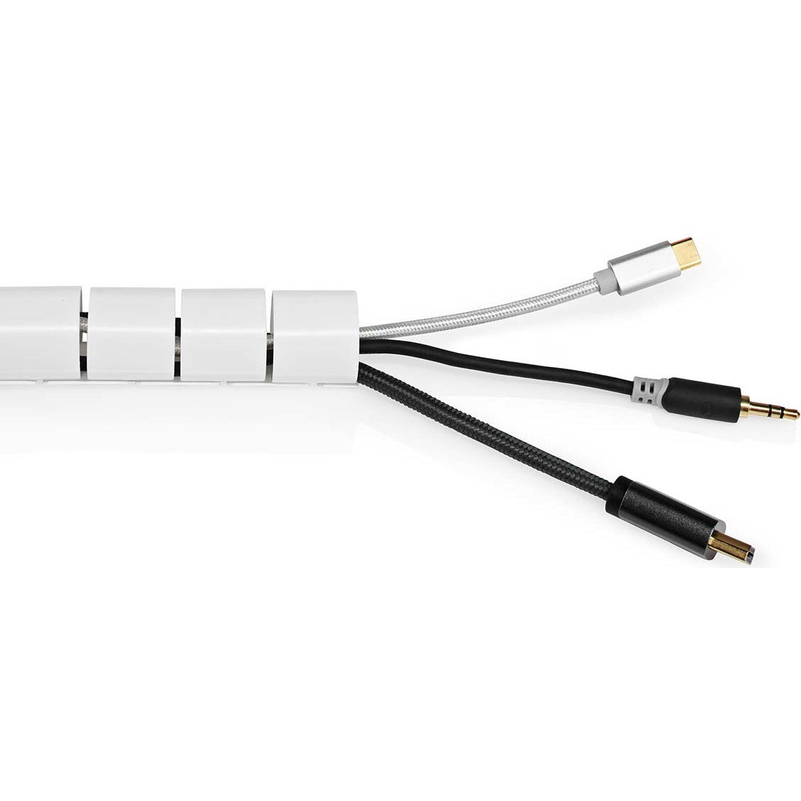Nedis CMSW2832WT200 spiraalband 32 mm 2 meter wit